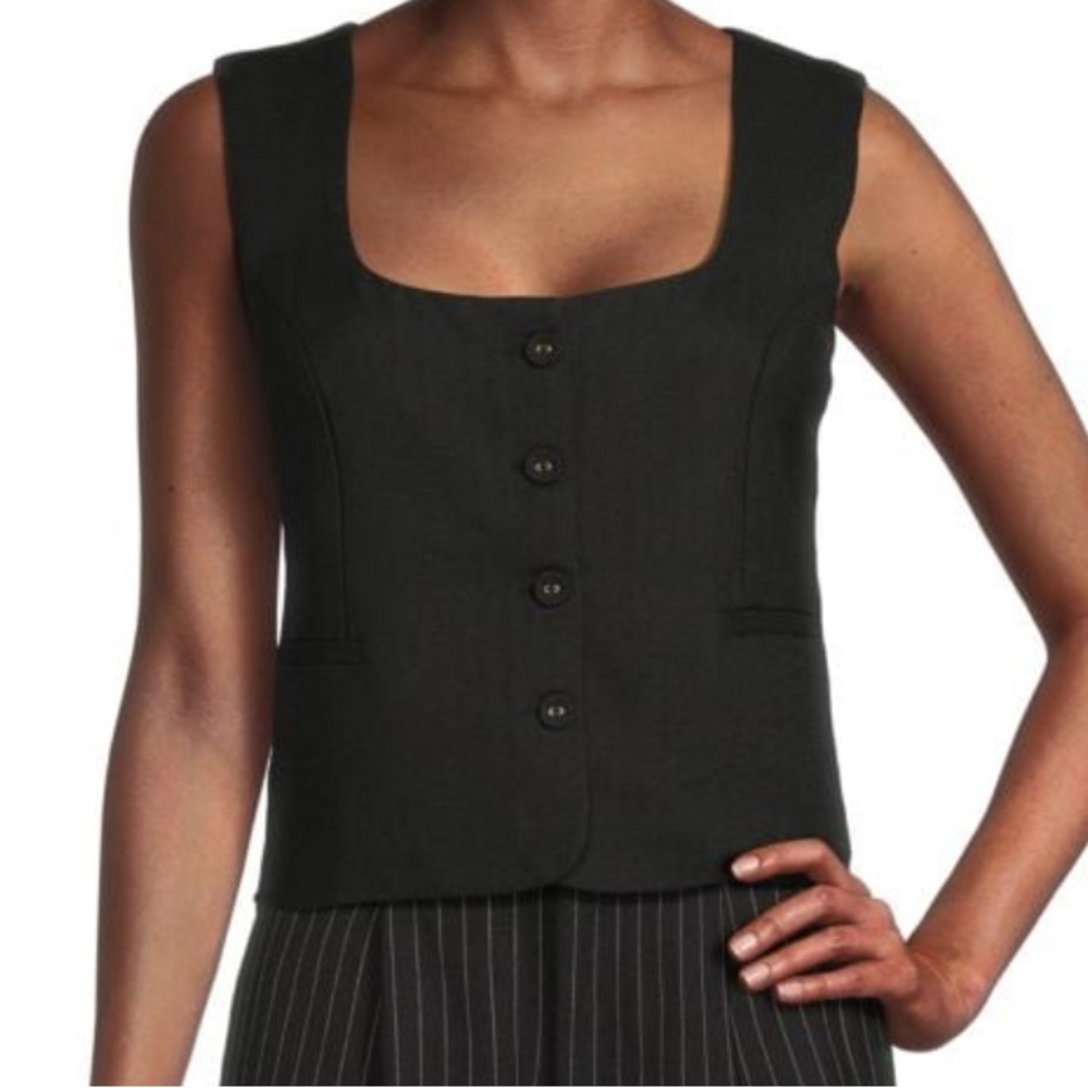 WeWoreWhat Scoop Tailored Vest